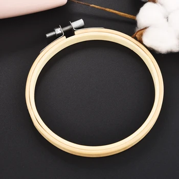 10pcs/Set Bamboo Embroidery Hoop 1