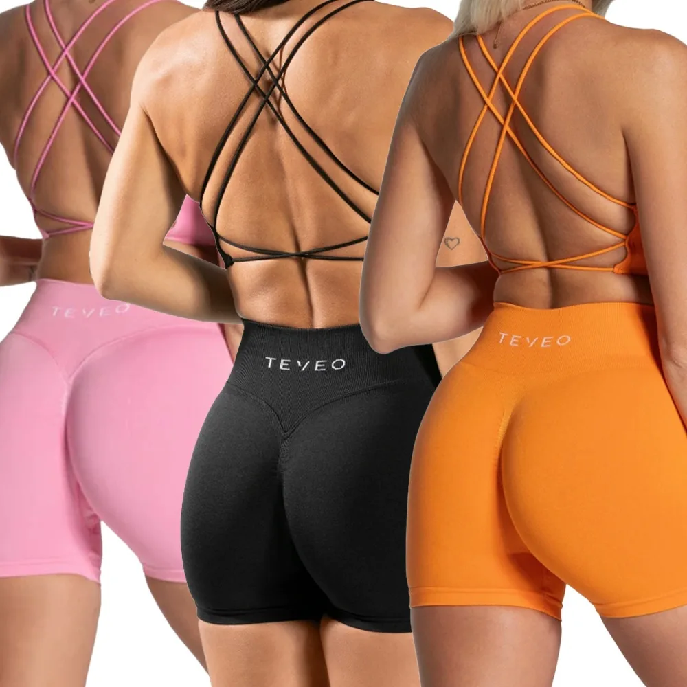 Sports Shorts Running Shorts Yoga Shorts Workout Shorts WOMEN Gym Yoga Shorts Seamless Scrunch Bum Workout Booty Hight Stretch