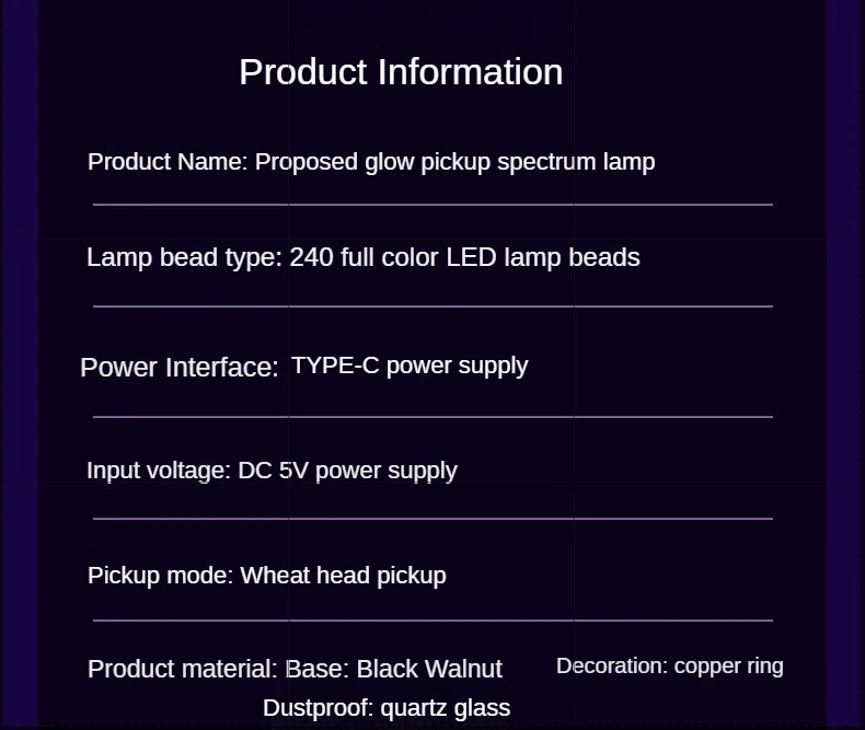 12-Bit RGB Pickup Level Light LED Display Sound Level Meter Music Indicator Desktop Light