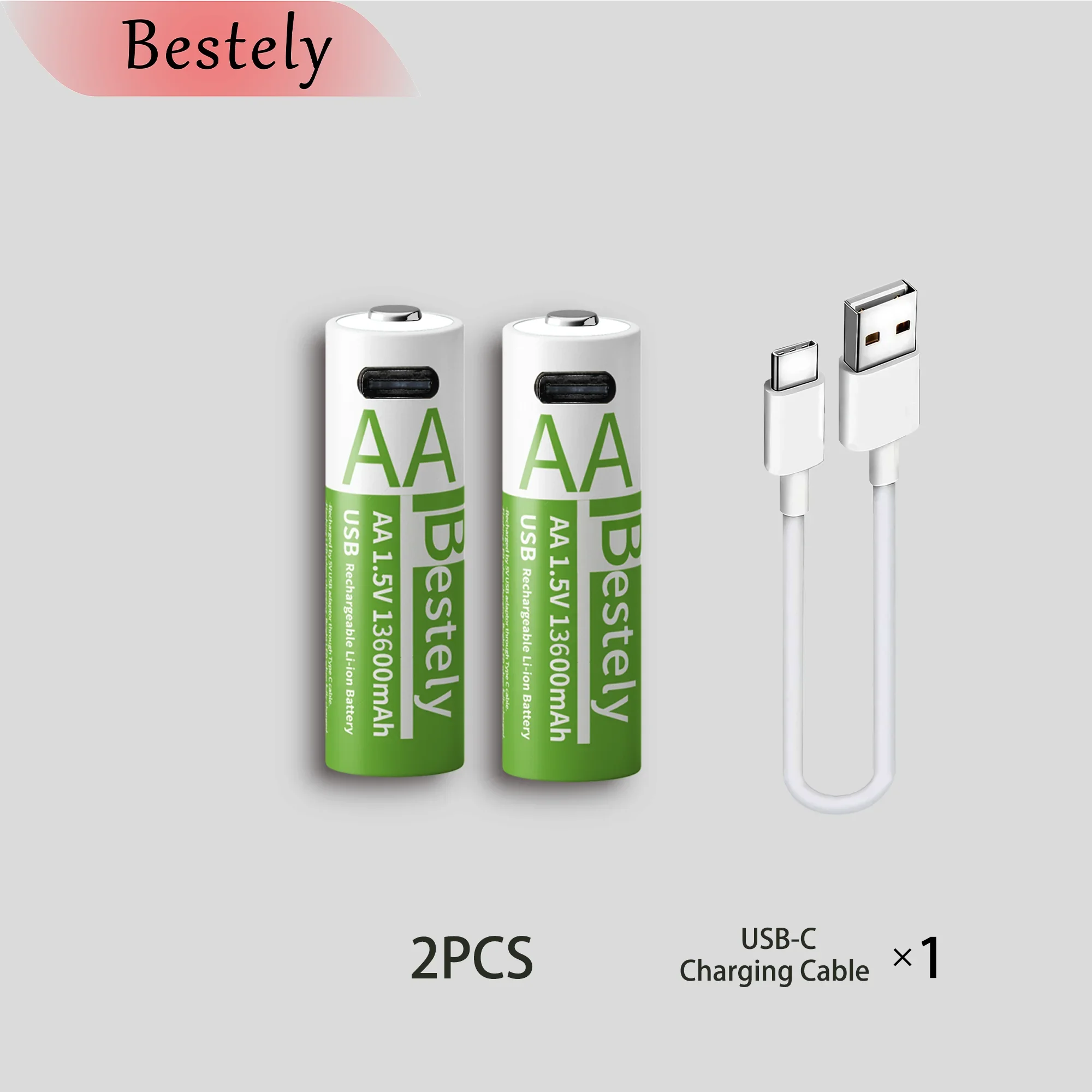 2 PCS Batteries