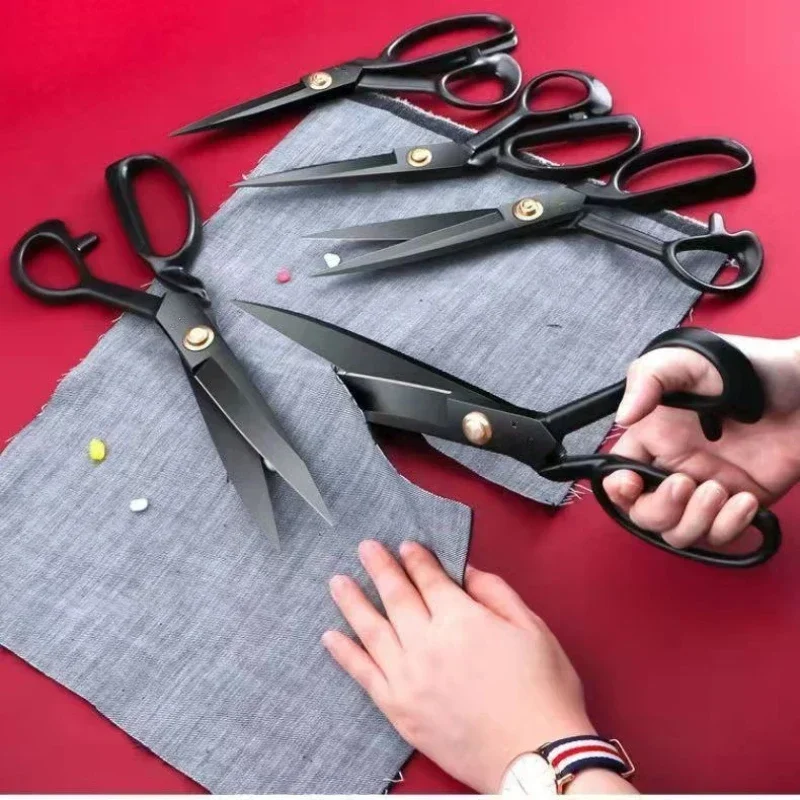 Sewing Scissors Professional Sewing Tailor Scissors Kit Cutting Cloth Needlework Stainless Steel Fabric Cutter Craft Shears sewing scissors tailor scissors craft scissors sewing supplies
