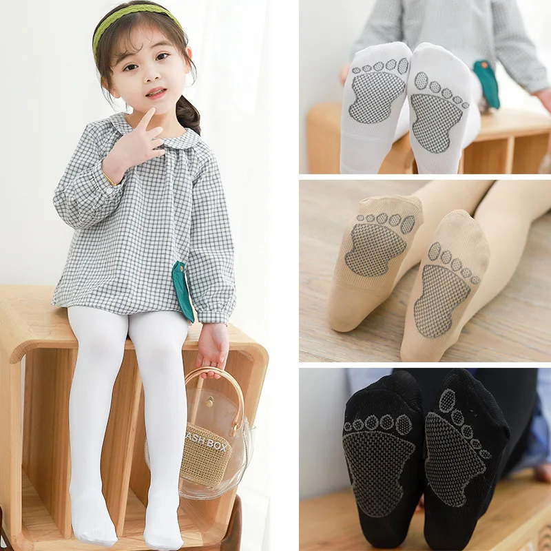 

Girls' Pantyhose Stockings Footed Tights Durable Microfiber for Little Big Kids 1-12 Years Old School Dance Daily Sock Freeship