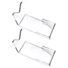 2pcs Clear Acrylic Pistols Stand Handgun Display Stand Guns Organizer Holder Toy Guns Model Storage Showing Rack Dropshipping 3