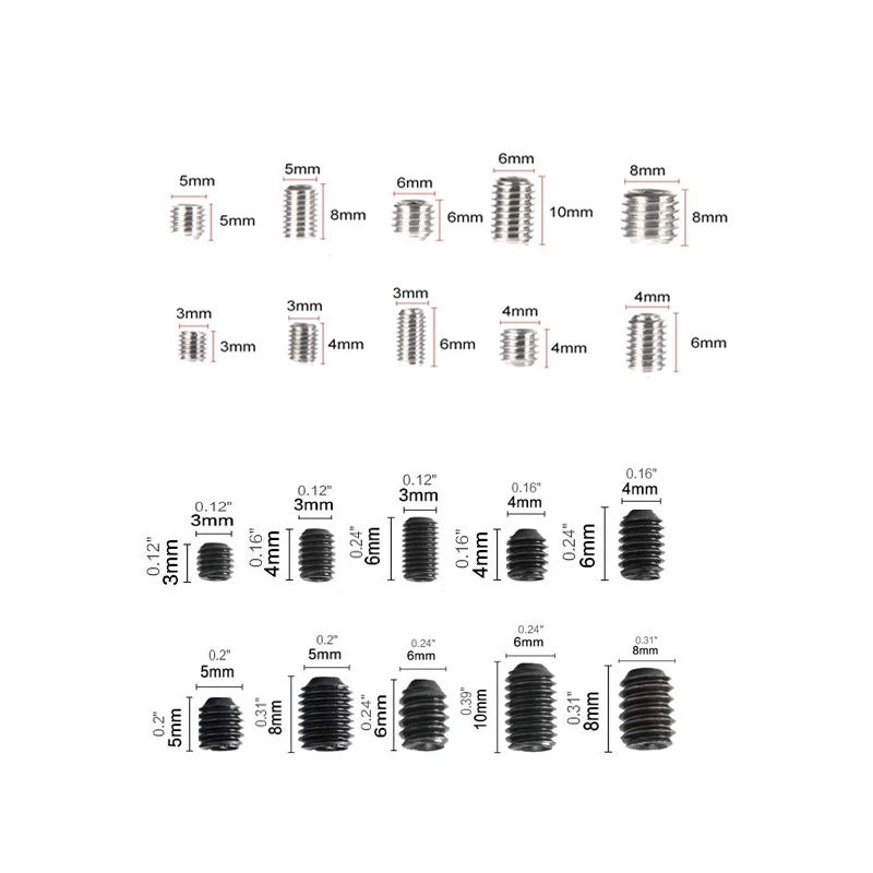 aco inoxidavel allen cabeca soquete hex set 03