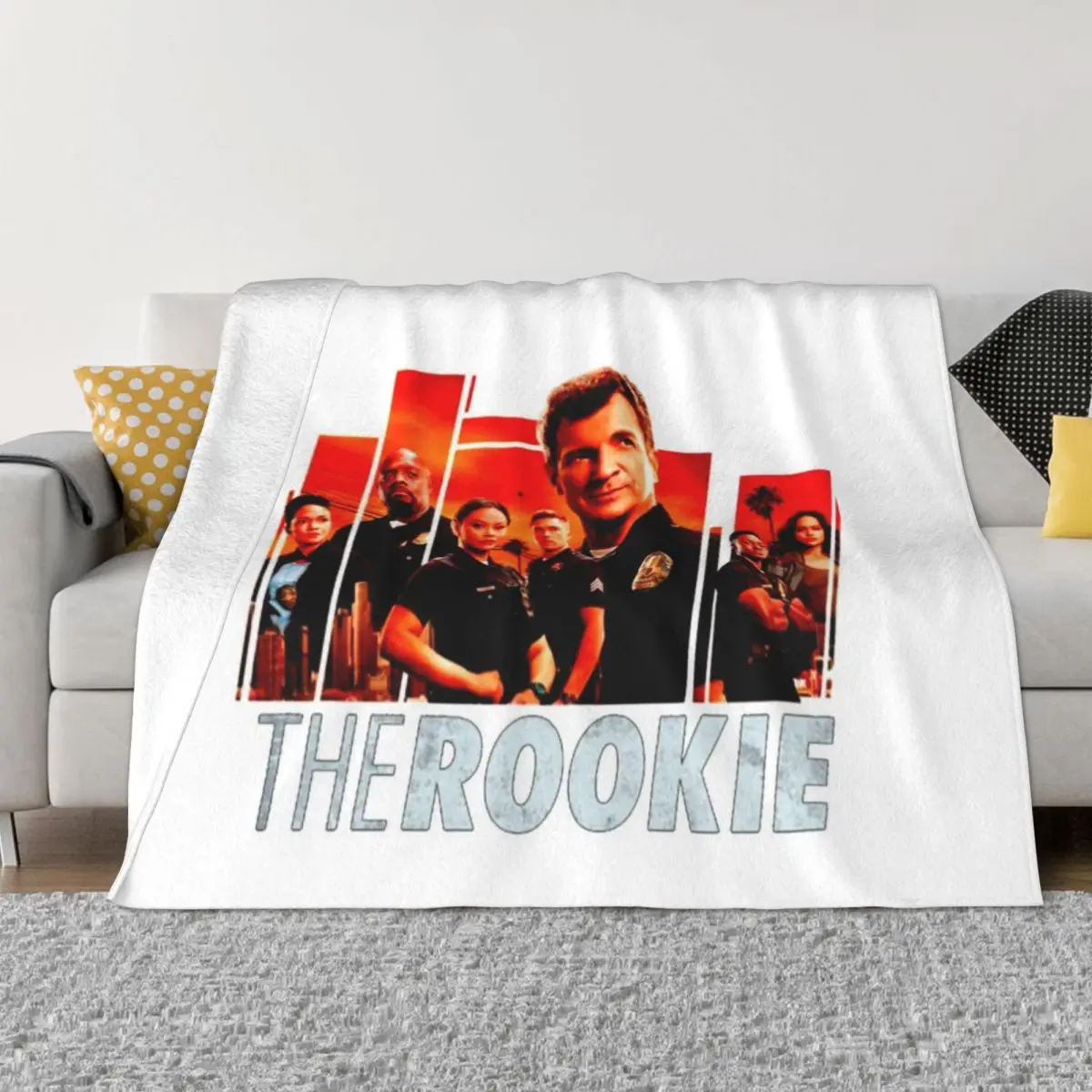 

Постер The Rookie Fanart, одеяло, модные диваны, многофункциональные одеяла