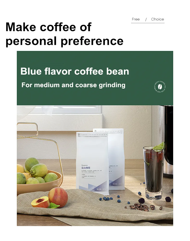 Description Picture 5 of item2 In1 Drip Coffee Machine Apply To Ground&Beans Home Appliances Dripping Coffee Maker With Digital Display&keep Warm