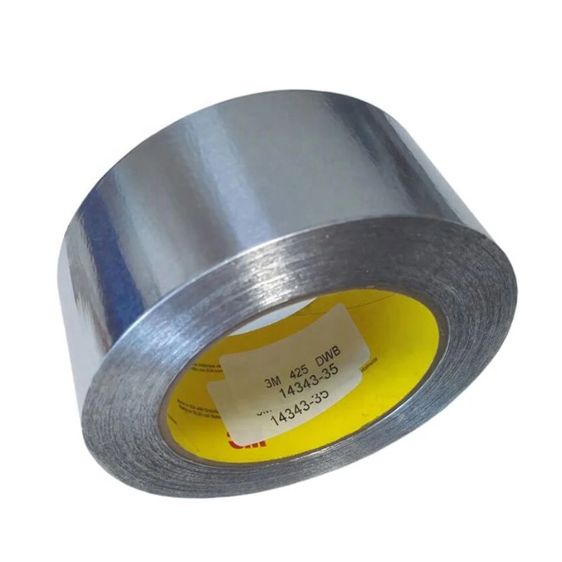 Ruban adhésif acrylique haute température, conducteur de chaleur en métal,  3m, fita pillars ica adesiva 425, longueur 55m - AliExpress
