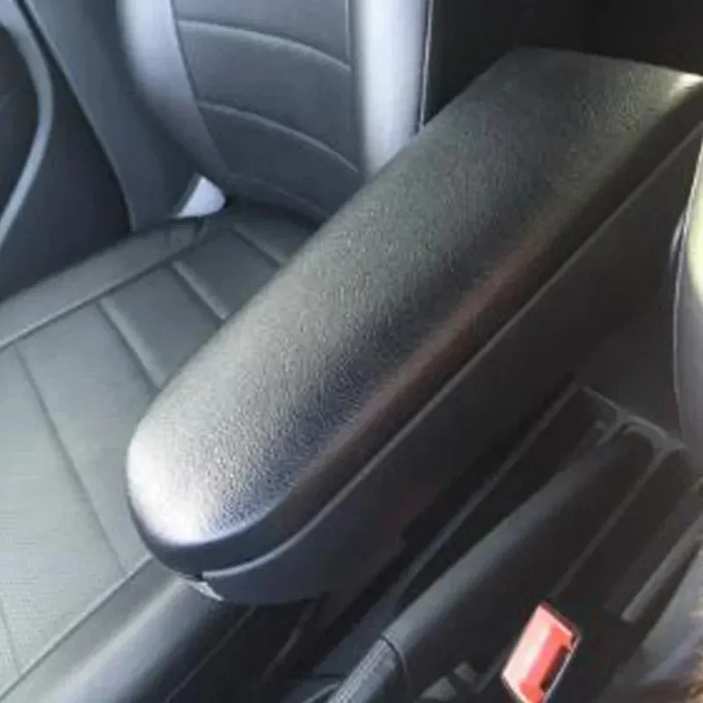 Leather Car Armrest Latch Lid Center Console Cover For VW Jetta Golf 4 MK4 BORA Passat B5 Beetle Polo 6R 9N 1PC