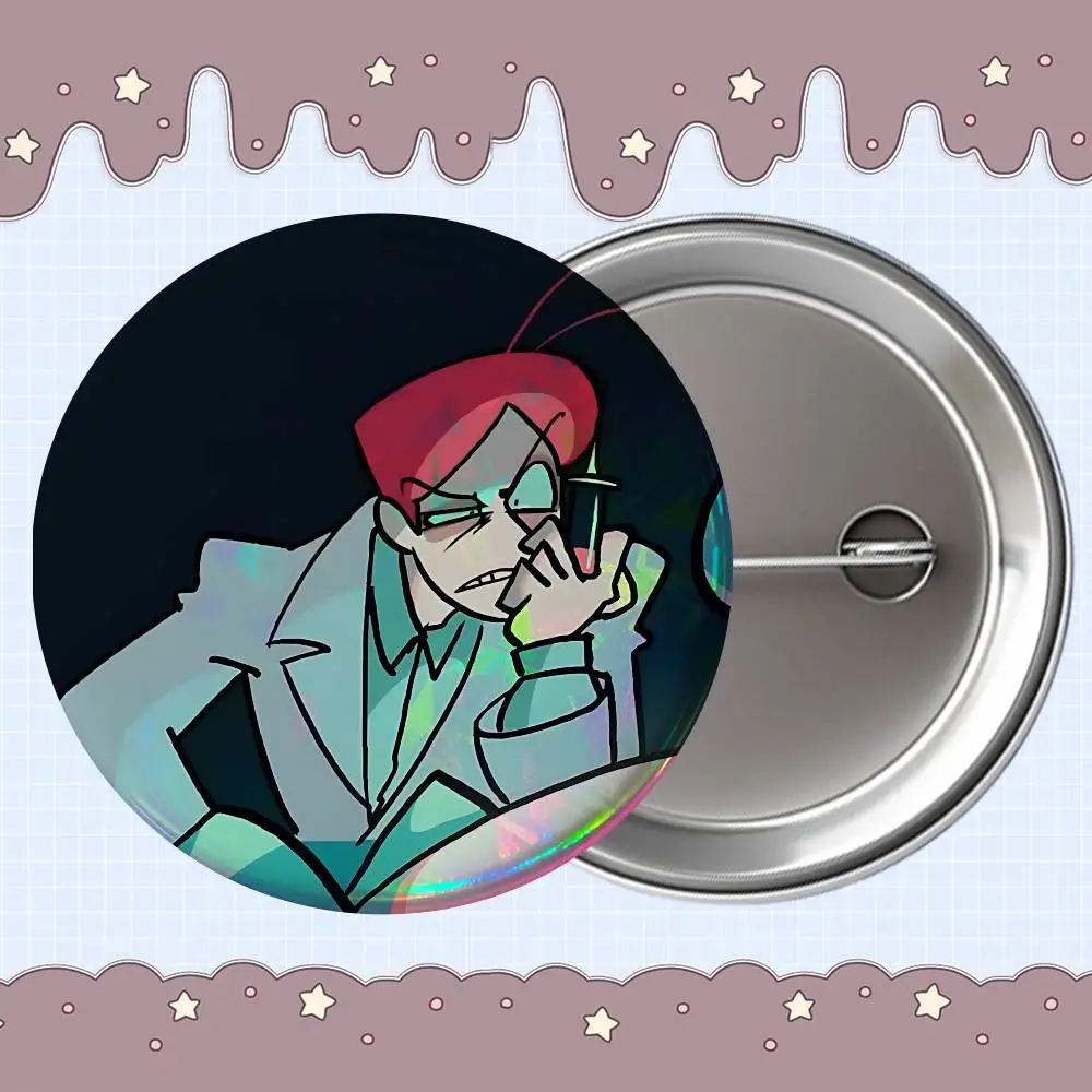 Dr. M Masacrik Psychocuties Cartoon Brooch Collection - Acrylic Button Pin Set