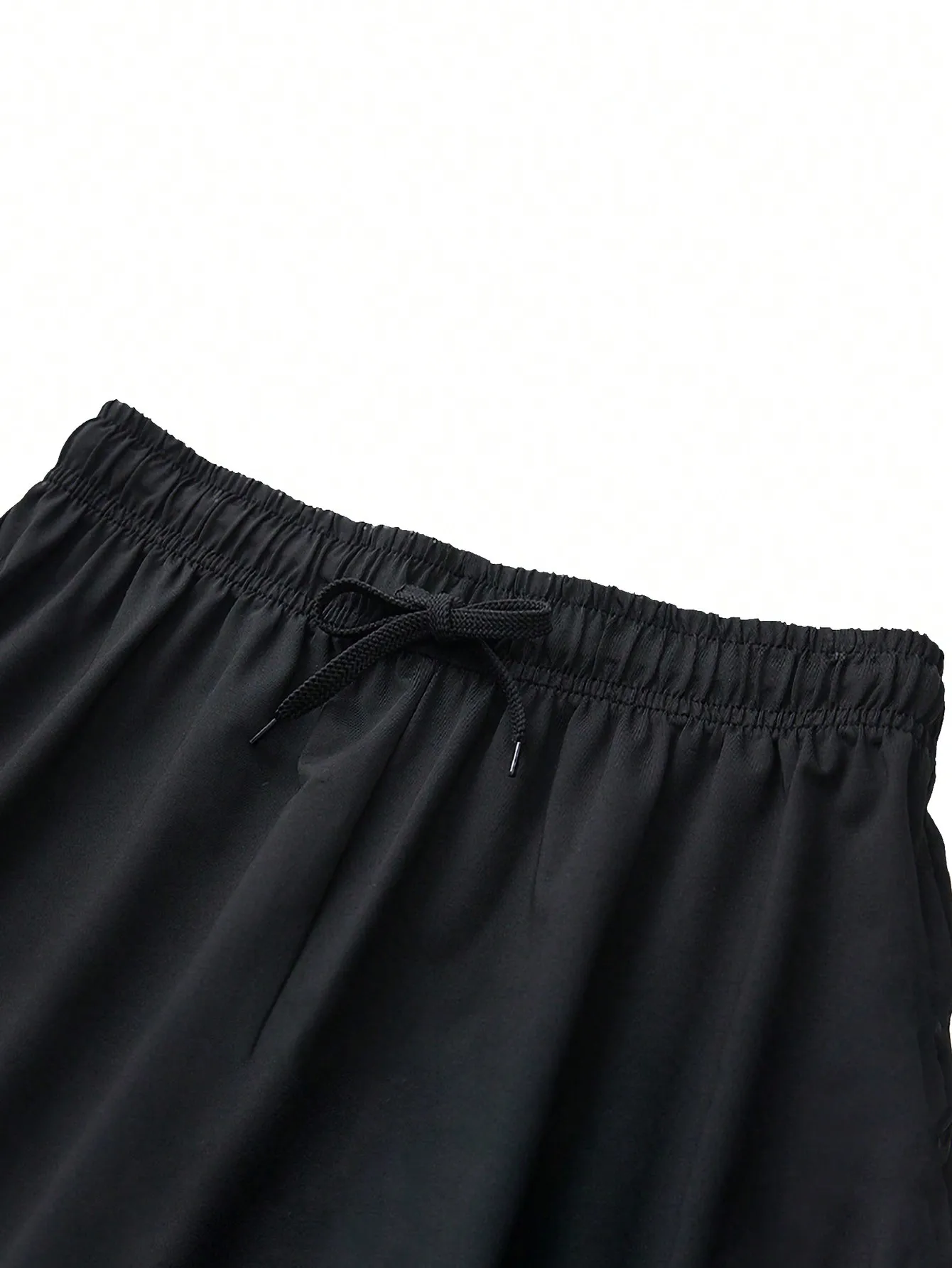 Men's Sports Quick-Drying Hiking Shorts Lightweight Athletic Workout Running Shorts For Gym, Basketball Training Black Shorts 5