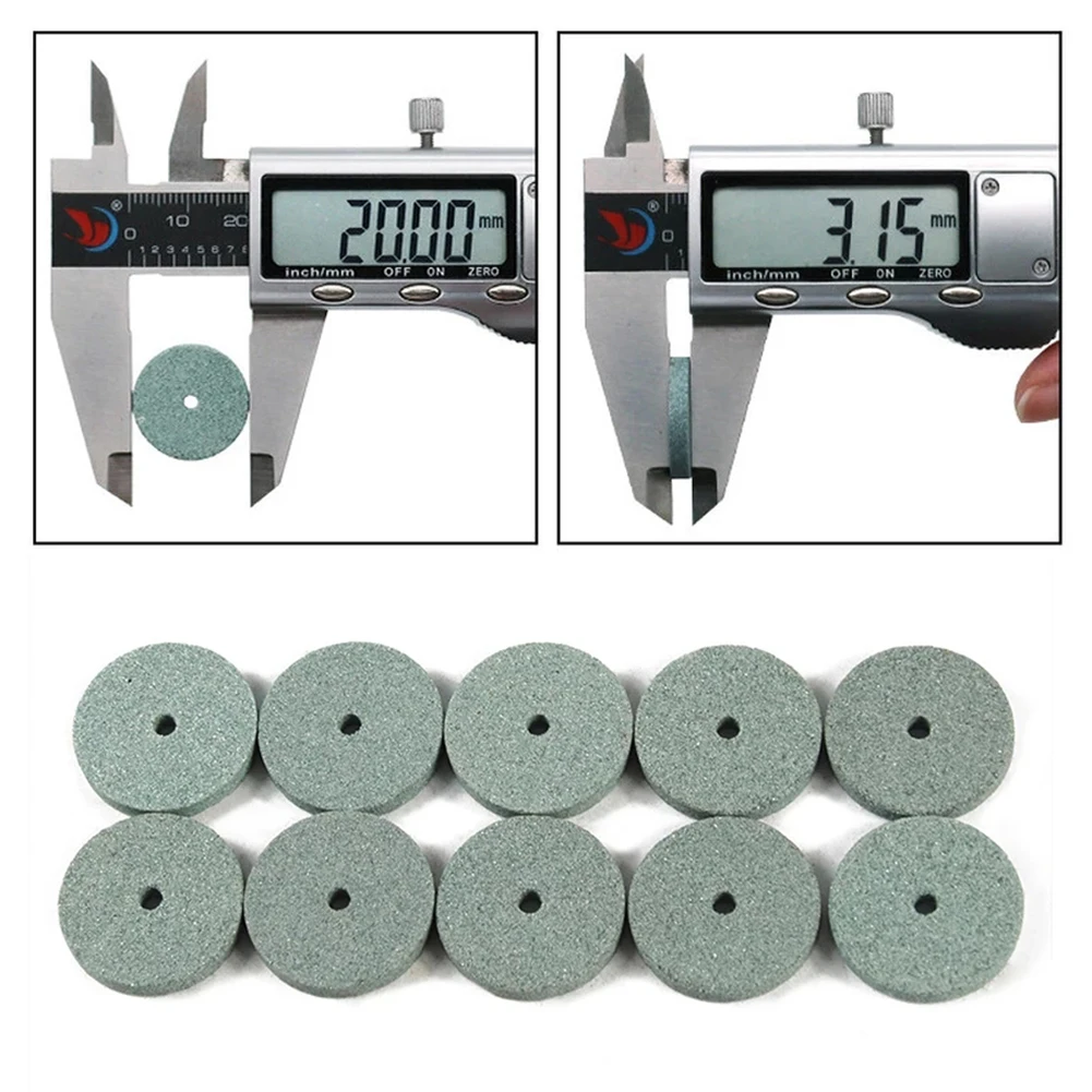 20Pcs Mini Drill Grinding Wheel 20mm Buffing Wheel Polishing Pad Abrasive Disc For Wood Metal DIY Grinding Tools Power Tool