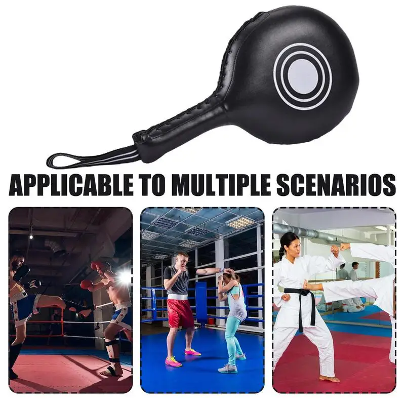 Taekwondo Kick Pads Kicking Boxing Punching Bag Mat Sandbag PU Leather Training Equipment for Karate Martial Arts Muay Thai