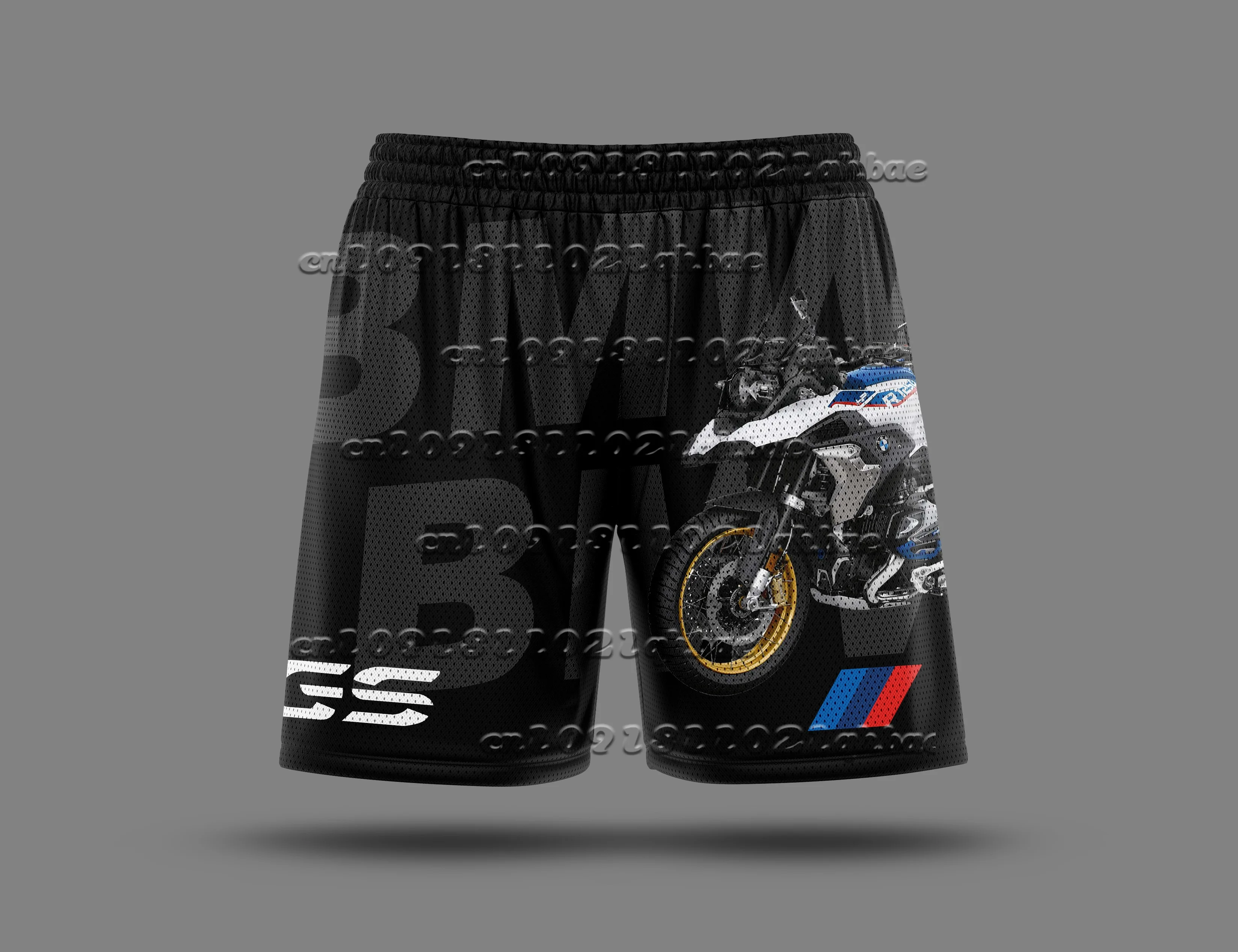 Unisex 2025 Moto GS off-road motorcycle racing shorts with quick-dry breathable fabric, styled for men and women 06