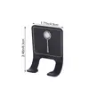 1PCS Tennis Racket Wall Mounted Racket Rack Vertical Display Stand Stainless Steel Wall Hook Badminton Racket Holder 6