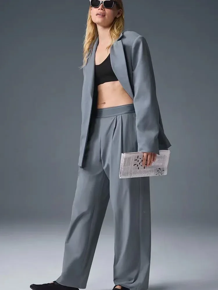 ارتفاع الخصر مستقيم الساق اليوغا السراويل 2025 الم...