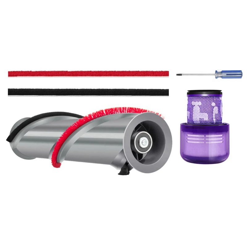 

Сменные запасные части для пылесоса Dyson V11, моющиеся Hepa-фильтры, роликовая щетка, мягкие плюшевые полоски