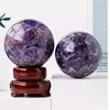 5-8cm Natural Dream Amethyst Ball Polished Globe Massaging Ball Reiki Healing Stone Home Decoration 2