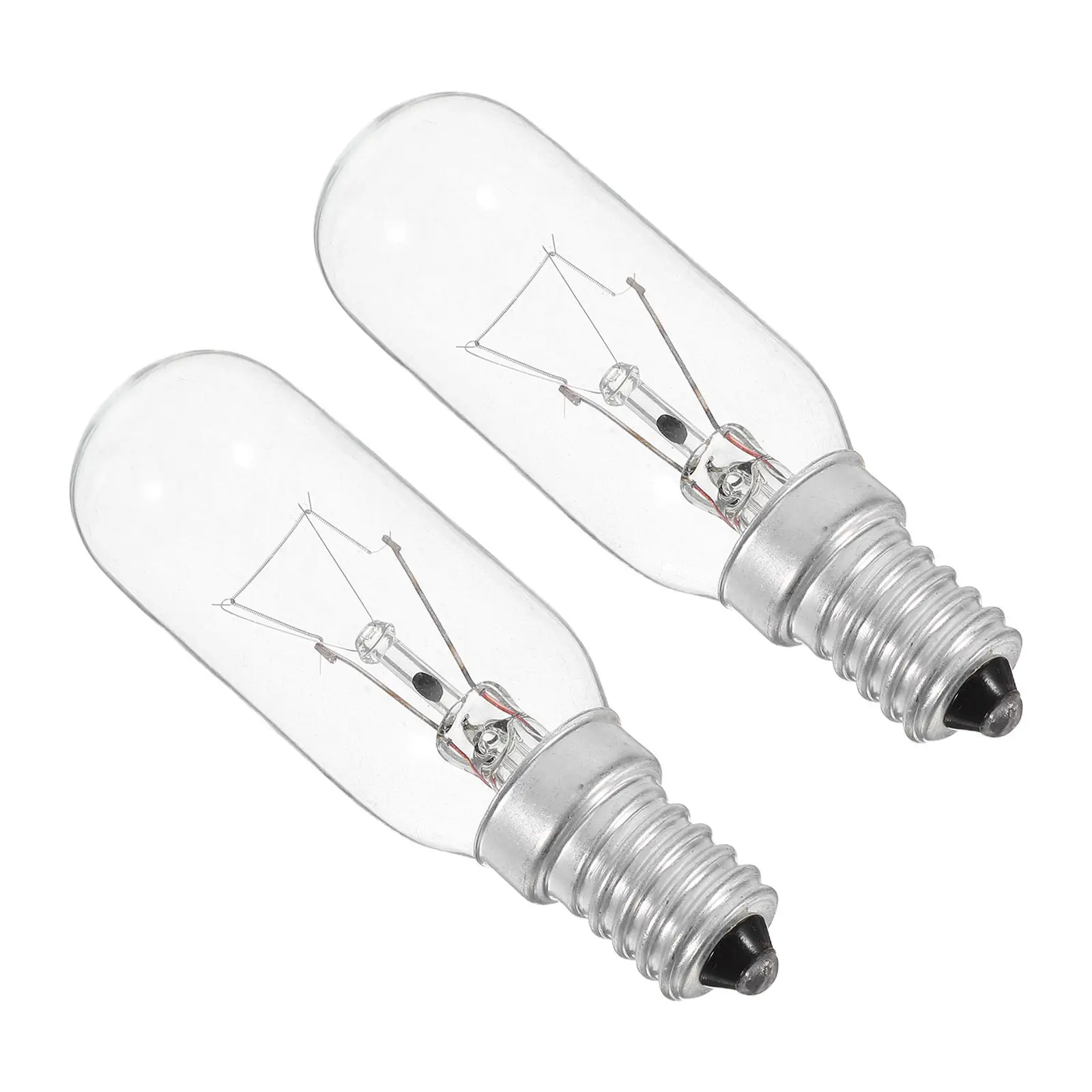 2Pcs E14 가전 전구 고휘도 에너지 효율적인 LED 레인지 후드 전구 스토브..