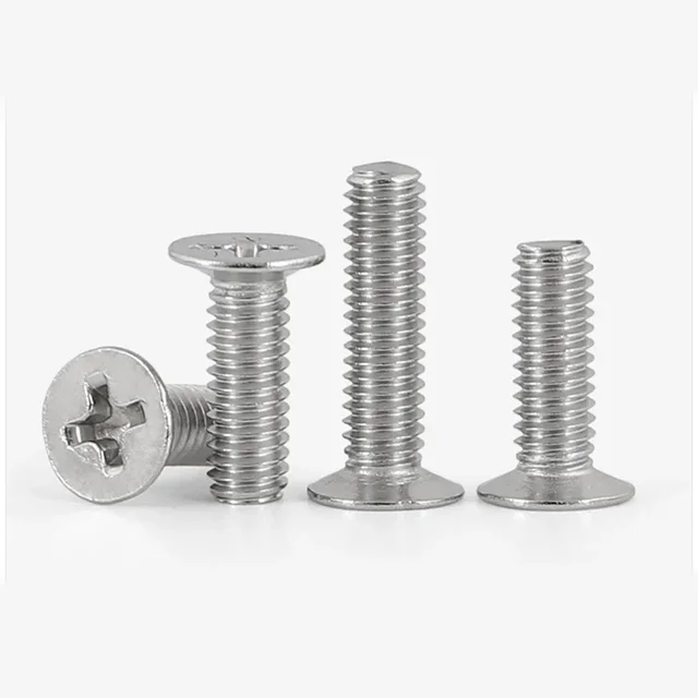 MIKFESPO Vite Autofilettante A Testa Piatta A Testa Piatta - Foto 12