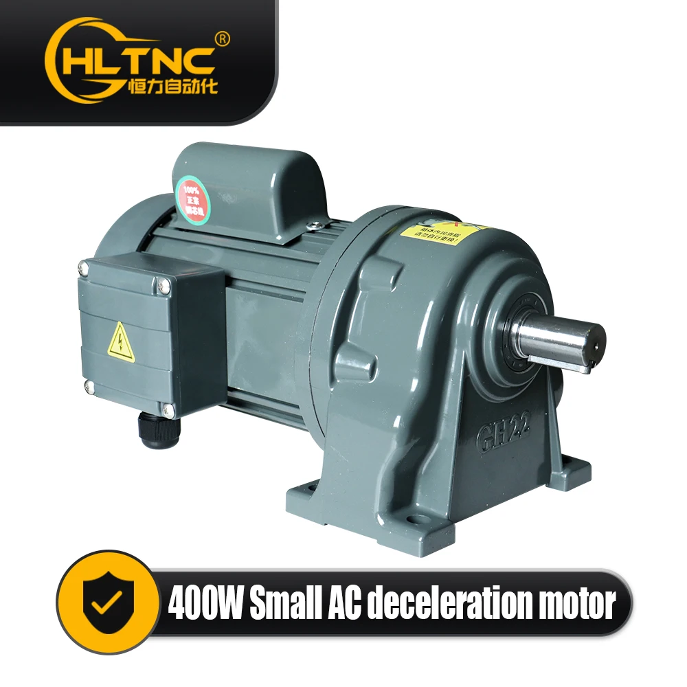 Sales 400W AC 220V Asynchronous Motor 1Phase 0.4Kw High torque Max 230N.m Shaft diameter 22mm For CNC Production Assembly Line