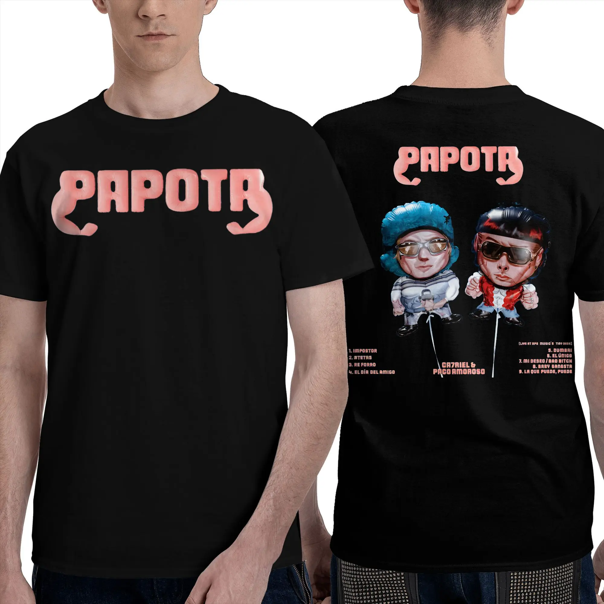 CA7RIEL & Paco Amoroso Tシャツ　カトパコ CA7RIEL & Paco Amoroso short sleeve T-shirt - Men | Bershka