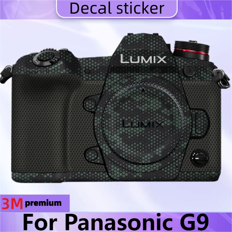 Per Panasonic G9 Decalcomania Pelle Vinile Avvolgere Pellicola Fotocamera Corpo Adesivo Protettivo Protezione Cappotto Per Lumix Dc-G9 Dc-G9Gk G9Gk G9