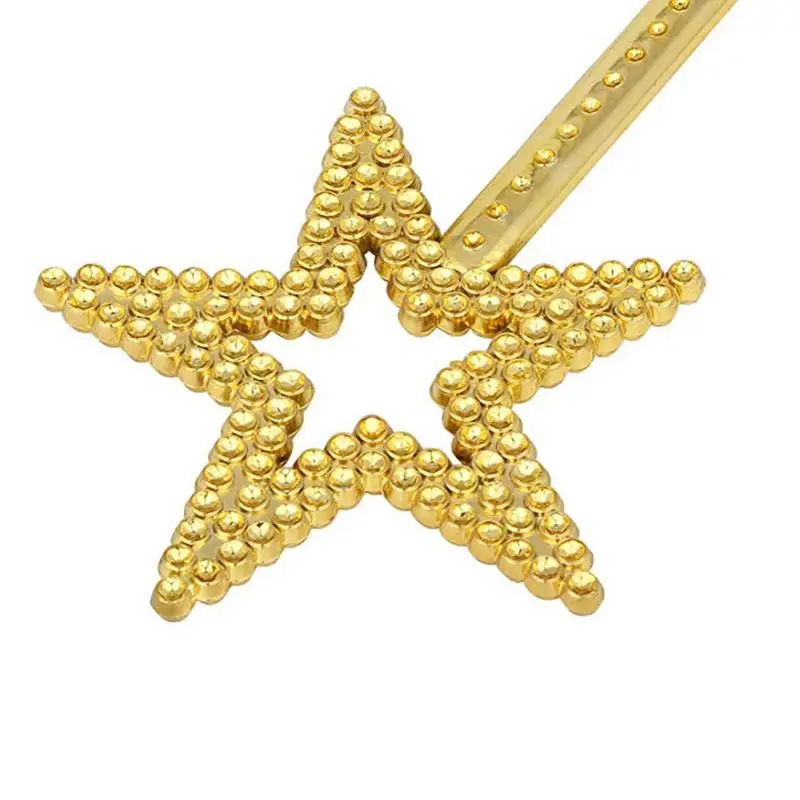 Magic Wand For Kids 1/5pcs Golden Silver 13 Inches Star Wand Fairy Princess Angel Sticks For Girls Costume Birthday Party