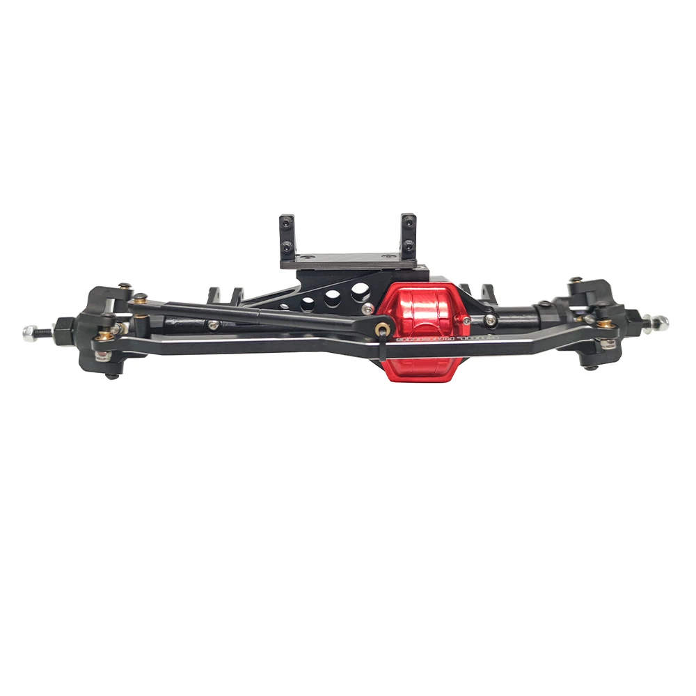 Essieux AR60 pour RC Rock Crawler 1/10, vue des cardans et joints universels renforcés.