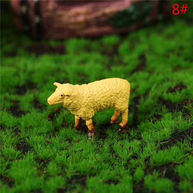 1PC Realistic Animal Figurines Simulated Poultry Action Figure Farm Dog Duck Cock Models Education Toys for Children Kids Gift 3