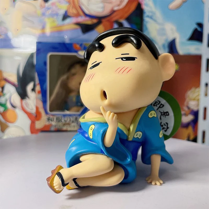 

Crayon Shin-Chan Мультфильм Аниме фигурки шиннокэ нохара Gk песчаная скульптура Wafuku кимоно искупление коллекционные милые игрушки подарок
