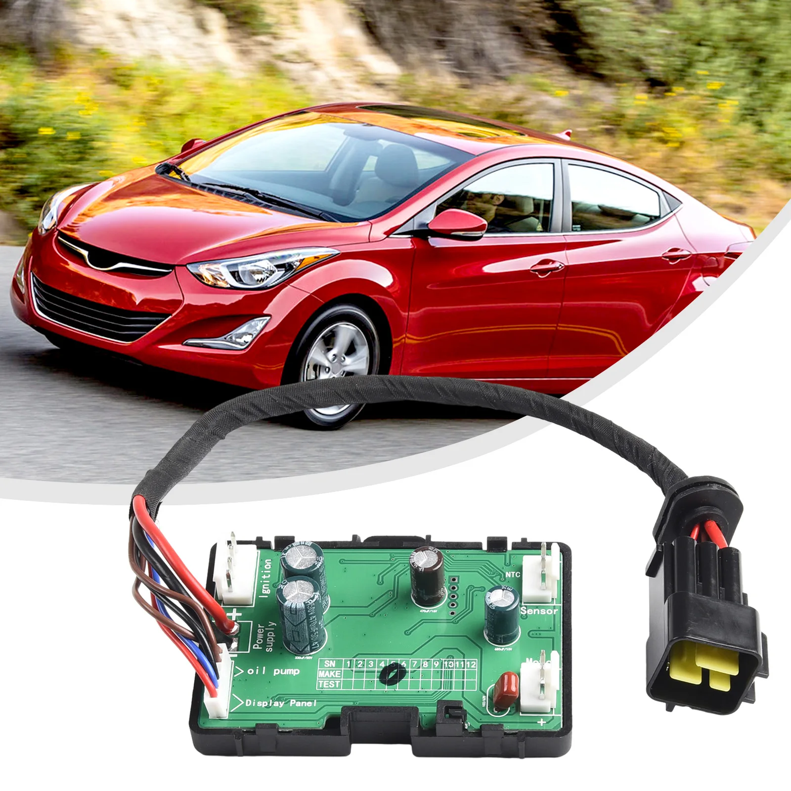 

Нагреватель воздуха, основная плата нагревателя-40 ℃ ~ 40 ℃ 12V/24V, хорошая производительность, контроллер материнской платы из металла и пластика, совершенно новый
