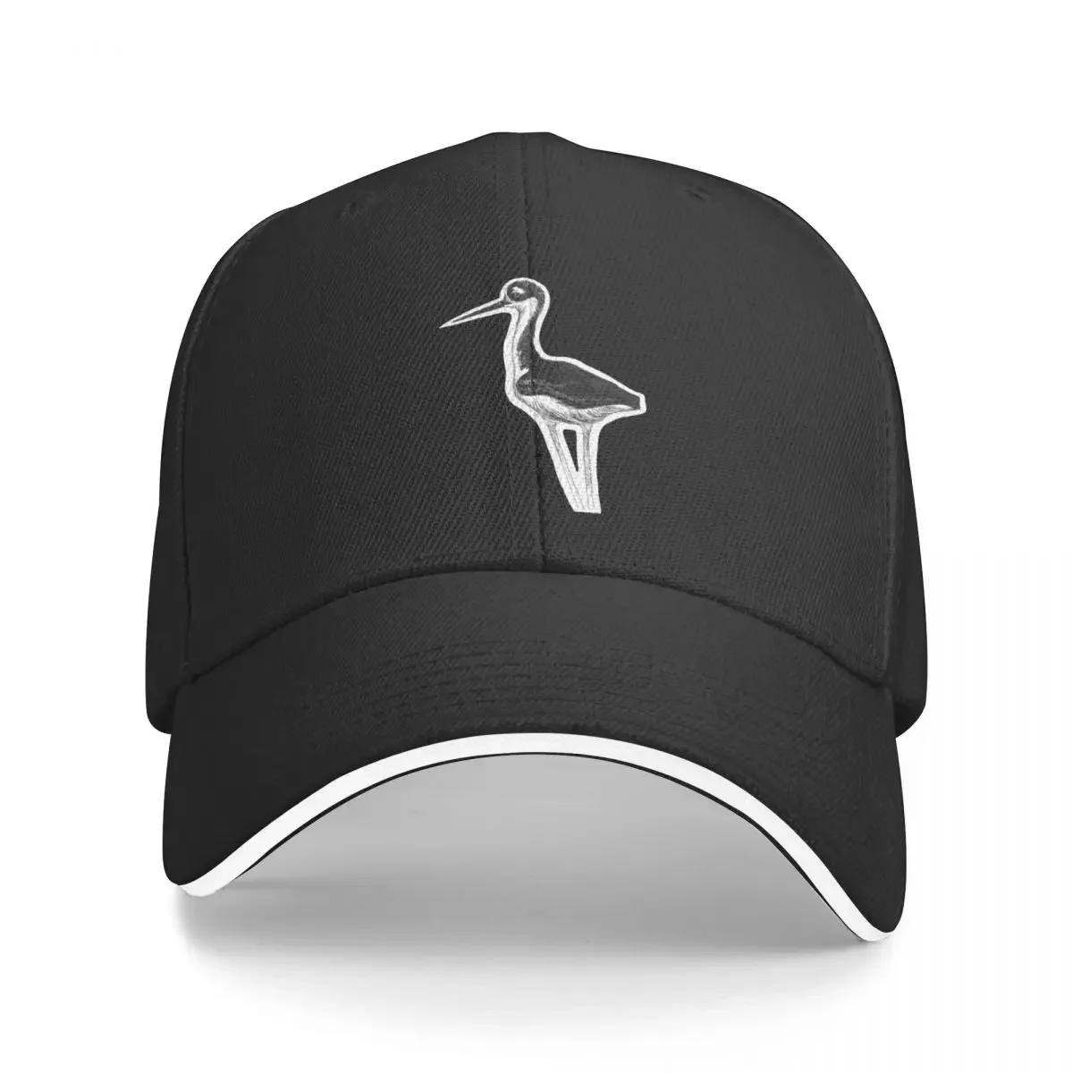 

New Black-necked Stilt Drawing Baseball Cap hiking hat Fluffy Hat cute Icon Women's Beach Outlet Men's