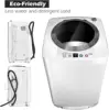 Portable Washing Machine, Full Automatic Washer and Dryer Combo, with Built-in Pump Drain 8 LBS Capacity Compact Laundry Washer 5