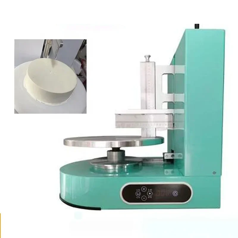 

Desktop Cake Cream Icing Spreading Coating Machine/Birthday Smoothing Decorating Spreader Machine