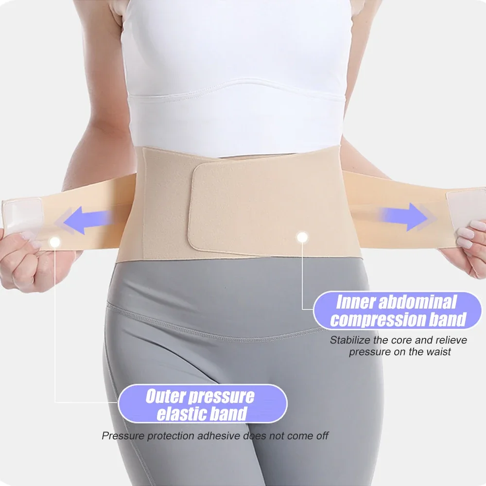 Sports Ultra Thin Back Brace with Lumbar Pad Seamless Yoga Fabric Back Brace for Lower Back Waist for Lower Pain back brace