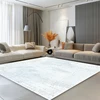 Modern Minimalism Carpet Living Room Pure White Home Decoration Non-slip Large Area Rugs Bedroom Bedside Easy Clean Floor Mats 1