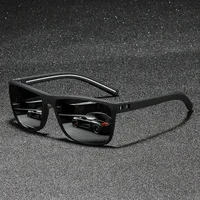 Lunettes de soleil carrées vintage tendance pour hommes et femmes, de marque, pour la conduite et la pêche 3