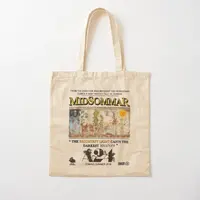 Midsommar A24 Cotton  Canvas Bag Fashion Unisex Women Shoulder Bag Handbag Foldable Travel Shopper Ladies Reusable Fabric Casual 1