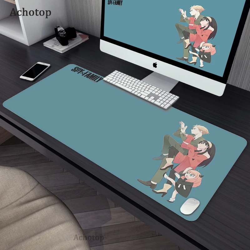 

Spy x Family Mouse Pad Gamer HD XXL Custom Mouse Mat MousePads Logitech g Anti-slip Office Natural Rubber Gamer Desktop mousePad