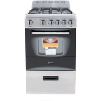 Avanti GR2013CSS Gas Range, 20", Black,Stainless Steel 1