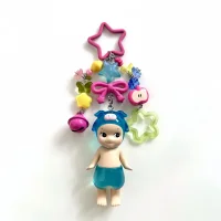 ⁦ميدالية مفاتيح Y2K Angel Baby Candy Shop يدوية | تعليقة حقيبة مطرزة بلطافة عالية، إكسسوار جمالي ناعم وساحر لحقائب الظهر بأسلوب كيوت ومميز 🎀✨.⁩ - الصورة ⁦5⁩