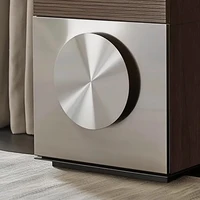 Table de chevet italienne minimaliste Unique Chic luxe table de chevet tendance classique Glamour Criado Mudo Para Quarto meubles pour chambre 4