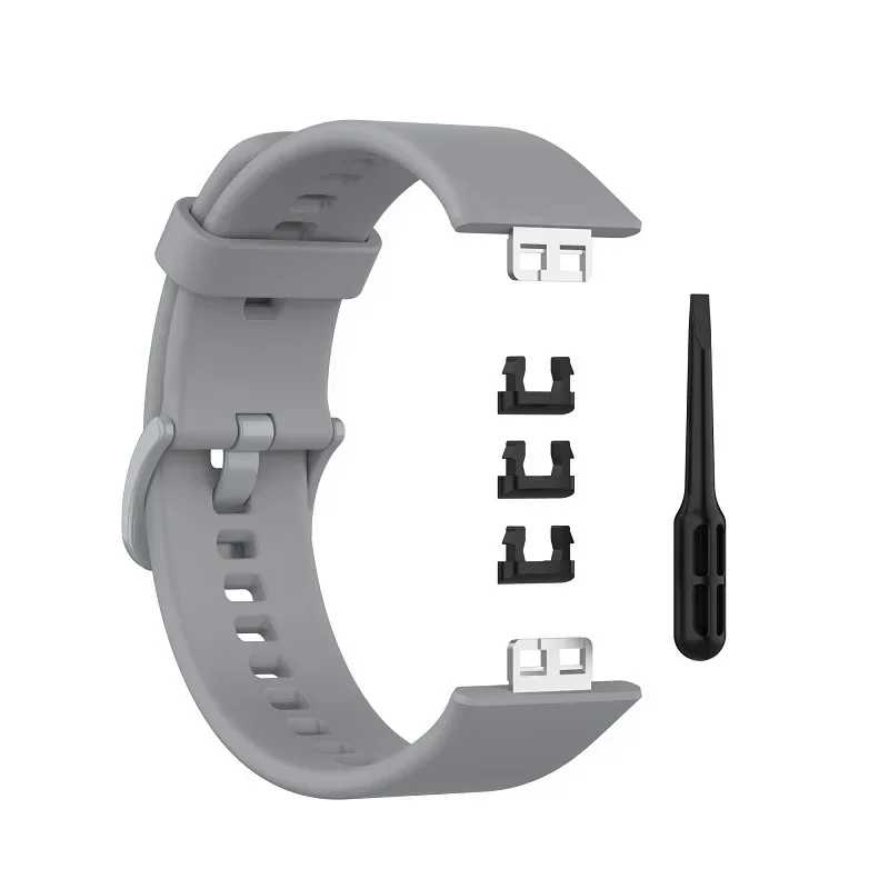 Silicone Sport Wristband for Smartwatch - Replacement Strap with Tool