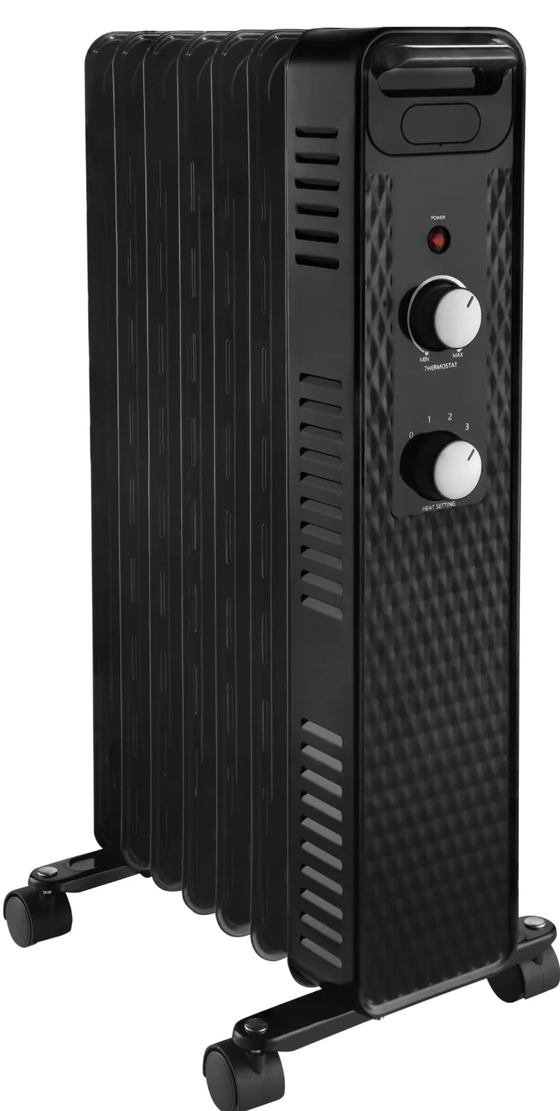 Mainstays 1500W Mechanical Oil Filled Electric Radiator Heater, WSH07O2ABB,  Black - AliExpress