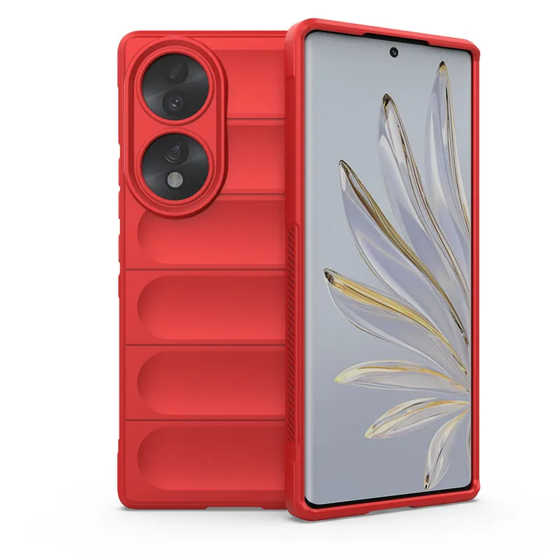 Shockproof Soft Silicone Rubber Bumper Phone Cover, 6.67 Inch