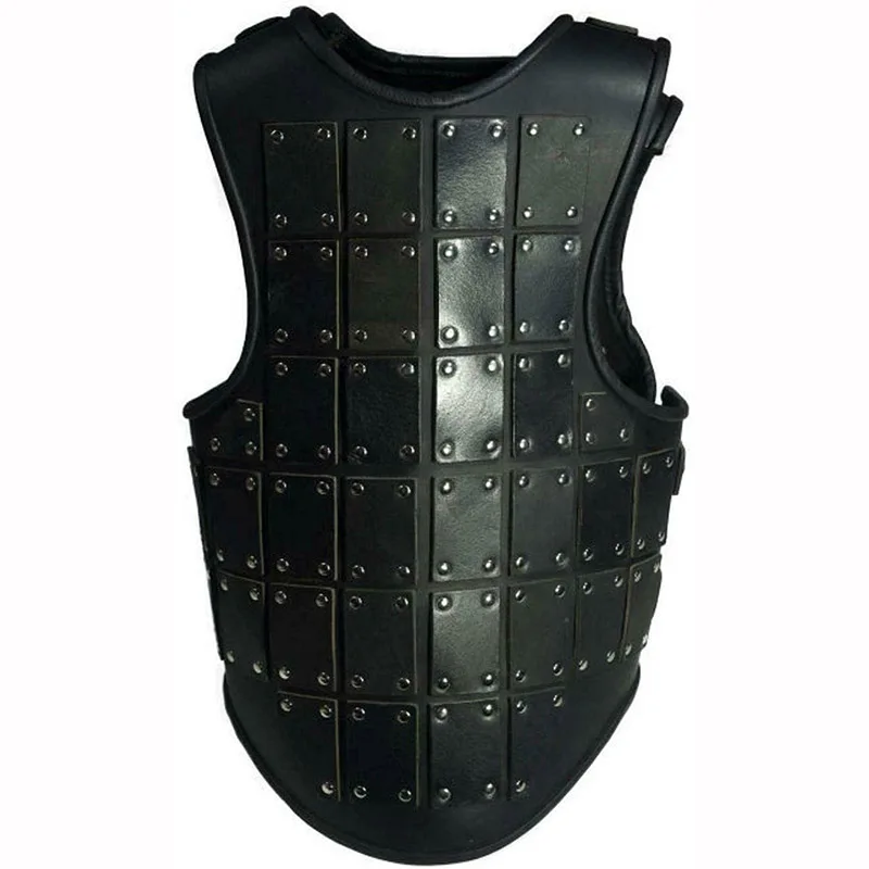 Medieval-Viking-Pirate-Mercenary-Leather-Chest-Body-Armor-Saxon-Knight ...