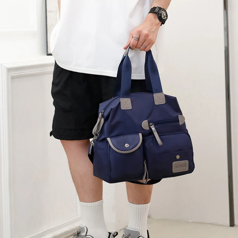 2024 Women Shoulder Bag Nylon Handbags Waterproof Crossbody Bag Large Capacity Multifunctional Tote Travel Messenger Bag