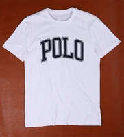 Polo lettre hommes T-shirt mode rapide printemps et été Cool décontracté Simple hommes et femmes coton imprimé manches courtes hauts 3