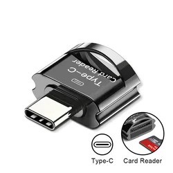 Universal Plug - and - Play Type - C Mini Card Reader with High - Speed Stable Transmission (Black)