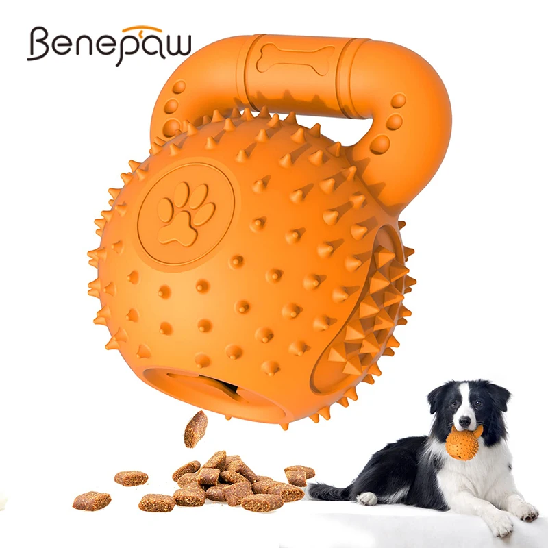 Benepaw Strong Dog Chew Toy For Aggressive Chewers Food Dispensing